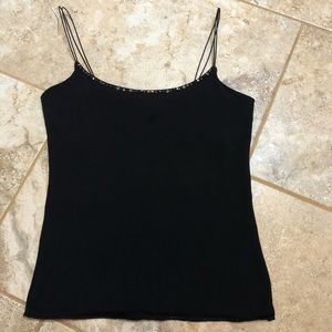 GAP Black Embellished Camisole